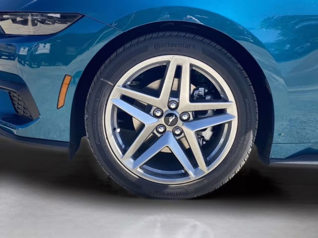 2026 Adriatic Blue Metallic Ford Mustang EcoBoost Premium RWD Coupe