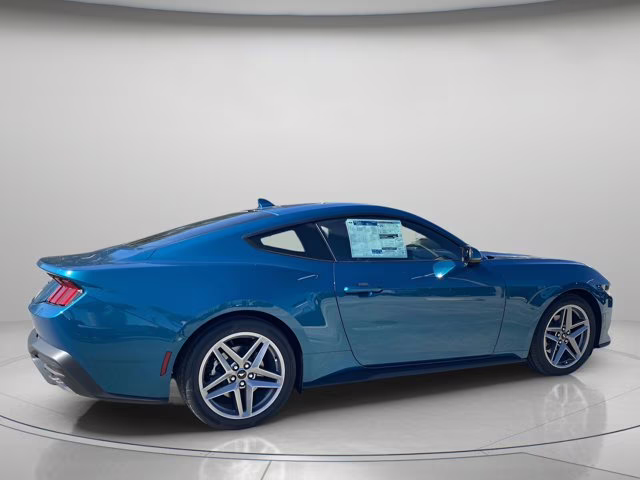 2026 Adriatic Blue Metallic Ford Mustang EcoBoost Premium RWD Coupe