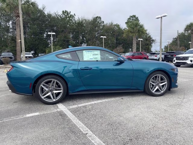 2026 Adriatic Blue Metallic Ford Mustang EcoBoost RWD Coupe