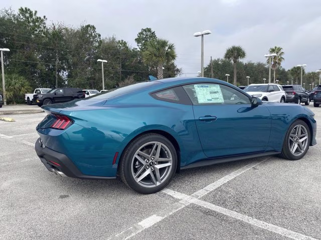 2026 Adriatic Blue Metallic Ford Mustang EcoBoost RWD Coupe