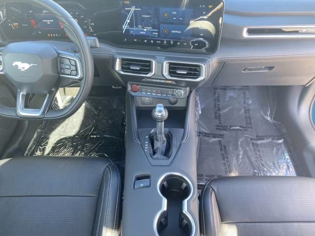 2026 Adriatic Blue Metallic Ford Mustang EcoBoost Premium RWD Coupe