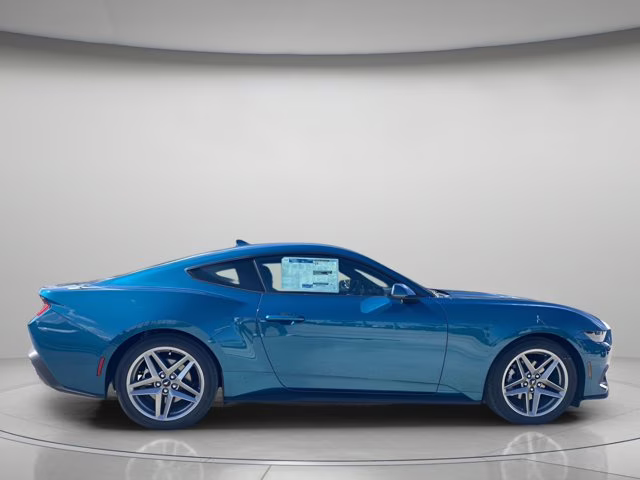 2026 Adriatic Blue Metallic Ford Mustang EcoBoost Premium RWD Coupe