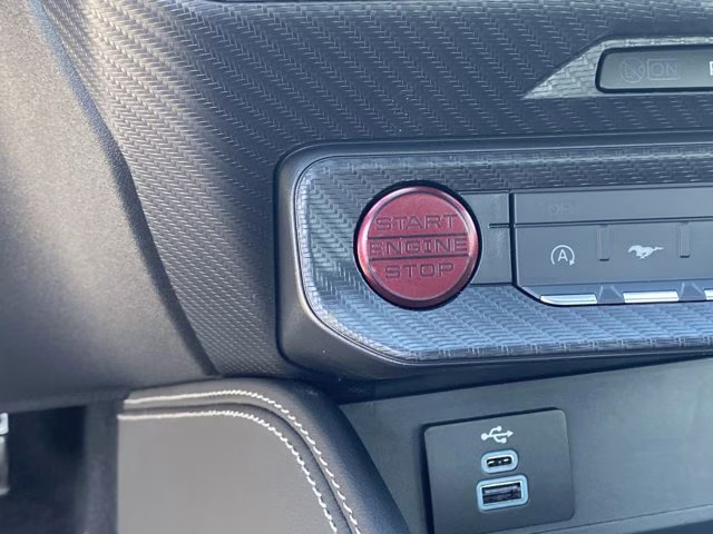 2026 Adriatic Blue Metallic Ford Mustang EcoBoost Premium RWD Coupe
