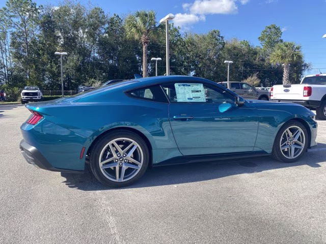 2026 Adriatic Blue Metallic Ford Mustang EcoBoost Premium RWD Coupe