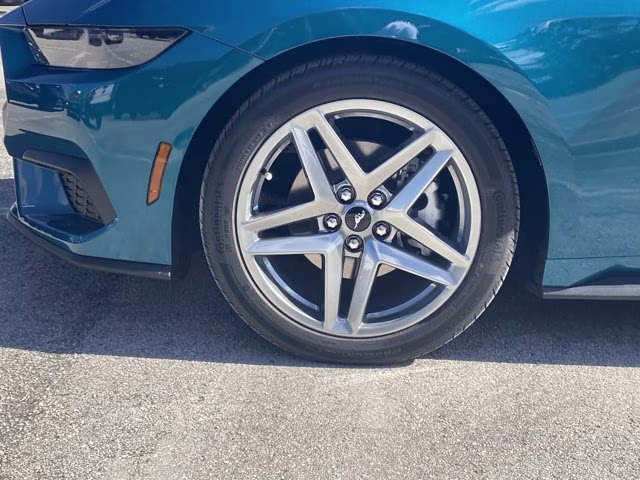 2026 Adriatic Blue Metallic Ford Mustang EcoBoost Premium RWD Coupe
