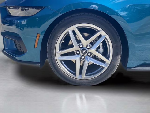 2026 Adriatic Blue Metallic Ford Mustang EcoBoost Premium RWD Coupe