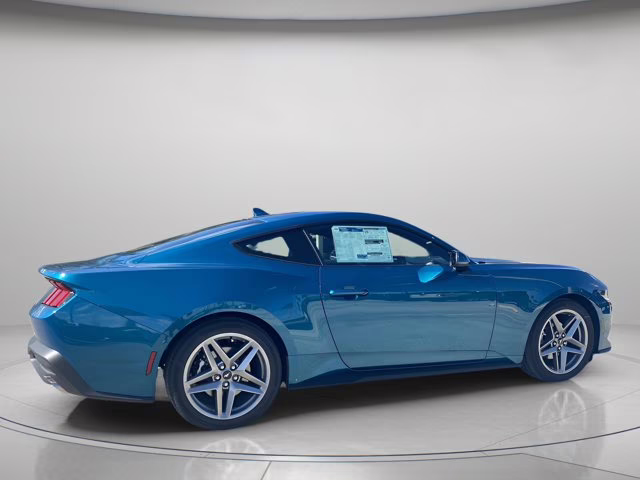 2026 Adriatic Blue Metallic Ford Mustang EcoBoost Premium RWD Coupe