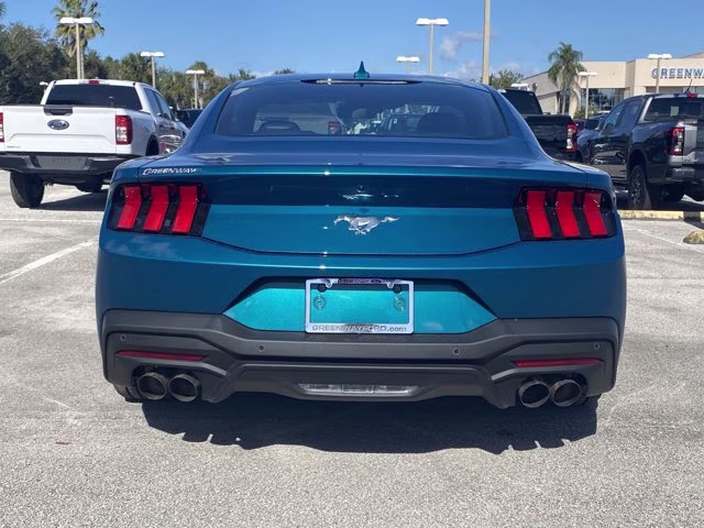 2026 Adriatic Blue Metallic Ford Mustang EcoBoost Premium RWD Coupe