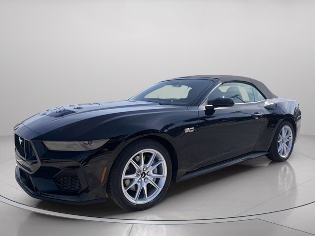 2026 Shadow Black Ford Mustang GT Premium RWD Convertible
