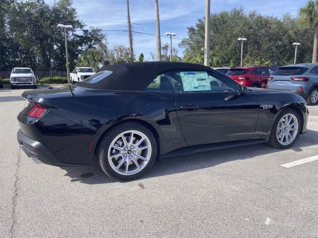 2026 Shadow Black Ford Mustang GT Premium RWD Convertible
