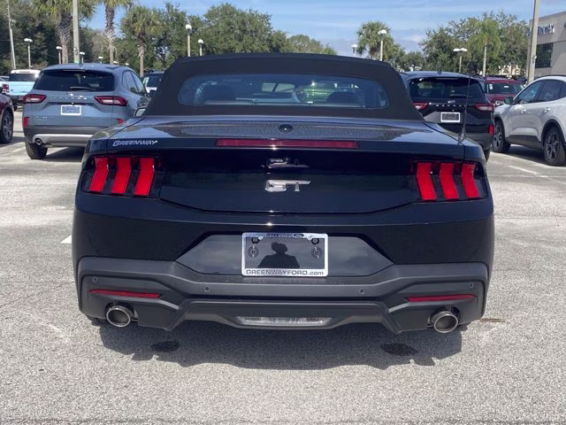 2026 Shadow Black Ford Mustang GT Premium RWD Convertible