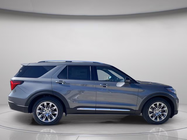 2026 Carbonized Gray Metallic Ford Explorer Platinum RWD SUV
