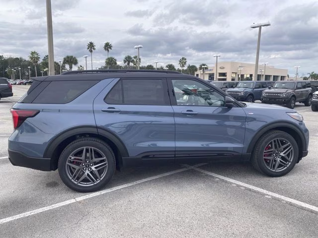 2026 Vapor Blue Metallic Ford Explorer ST-Line RWD SUV