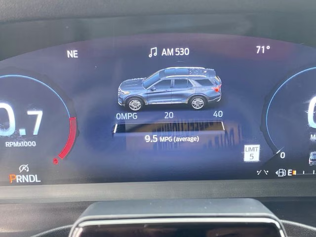 2026 Vapor Blue Metallic Ford Explorer ST-Line RWD SUV