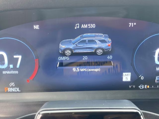 2026 Vapor Blue Metallic Ford Explorer ST-Line RWD SUV