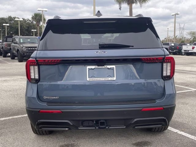 2026 Vapor Blue Metallic Ford Explorer ST-Line RWD SUV