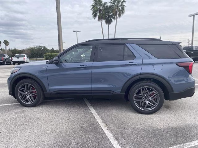 2026 Vapor Blue Metallic Ford Explorer ST-Line RWD SUV