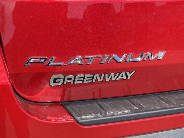 2026 Rapid Red Metallic Tinted Clearcoat Ford Explorer Platinum 4X4 SUV