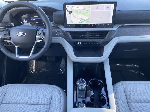 2026 Rapid Red Metallic Tinted Clearcoat Ford Explorer Platinum 4X4 SUV