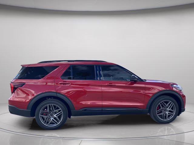 2026 Rapid Red Metallic Tinted Clearcoat Ford Explorer ST RWD SUV