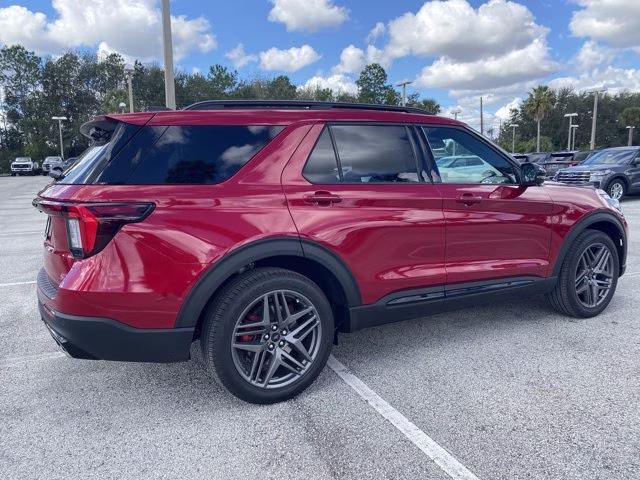2026 Rapid Red Metallic Tinted Clearcoat Ford Explorer ST RWD SUV