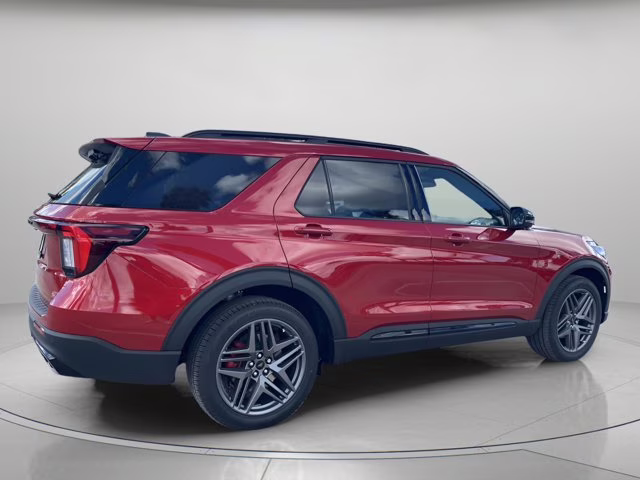 2026 Rapid Red Metallic Tinted Clearcoat Ford Explorer ST RWD SUV