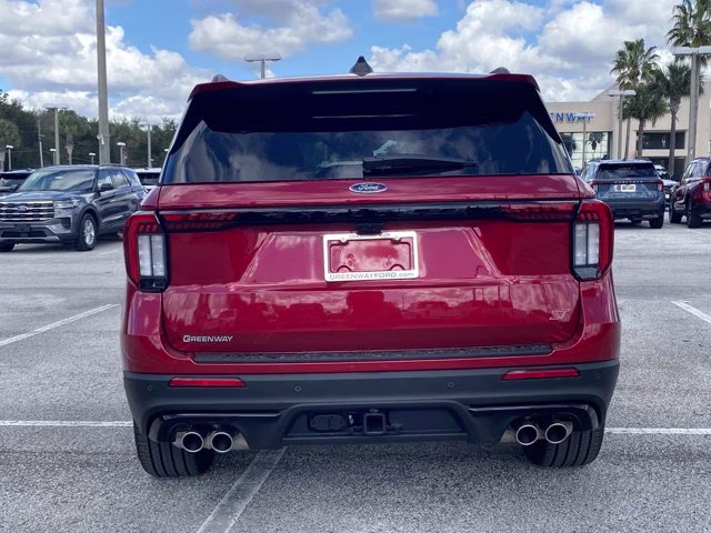 2026 Rapid Red Metallic Tinted Clearcoat Ford Explorer ST RWD SUV
