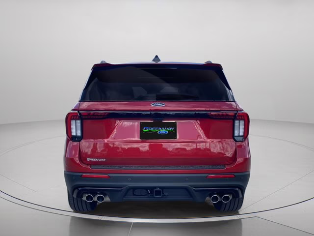 2026 Rapid Red Metallic Tinted Clearcoat Ford Explorer ST RWD SUV