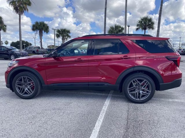 2026 Rapid Red Metallic Tinted Clearcoat Ford Explorer ST RWD SUV