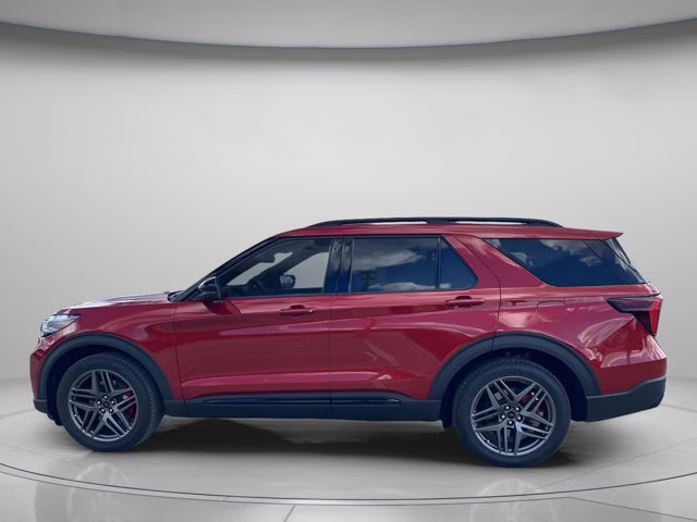 2026 Rapid Red Metallic Tinted Clearcoat Ford Explorer ST RWD SUV