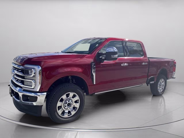 2026 Ruby Red Metallic Tinted Clearcoat Ford Super Duty F-350 SRW LARIAT 4X4 Truck