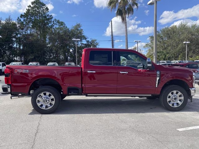 2026 Ruby Red Metallic Tinted Clearcoat Ford Super Duty F-350 SRW LARIAT 4X4 Truck