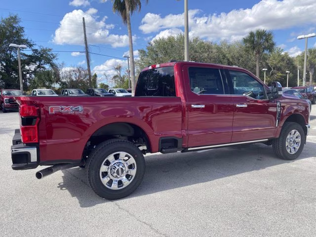 2026 Ruby Red Metallic Tinted Clearcoat Ford Super Duty F-350 SRW LARIAT 4X4 Truck