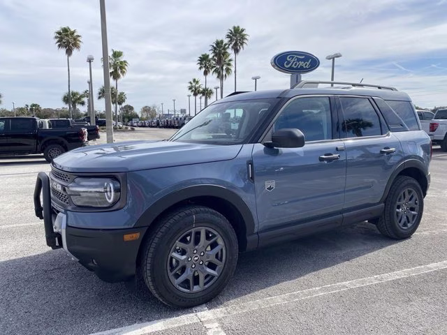 2025 Azure Gray Metallic Tri-Coat Ford Bronco Sport Big Bend 4X4 SUV