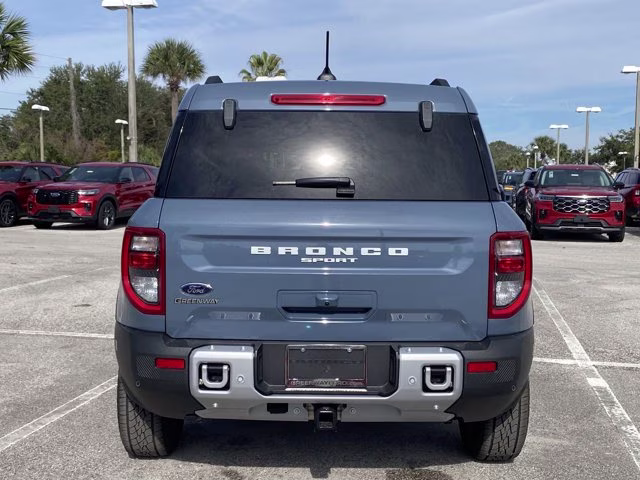 2025 Azure Gray Metallic Tri-Coat Ford Bronco Sport Big Bend 4X4 SUV