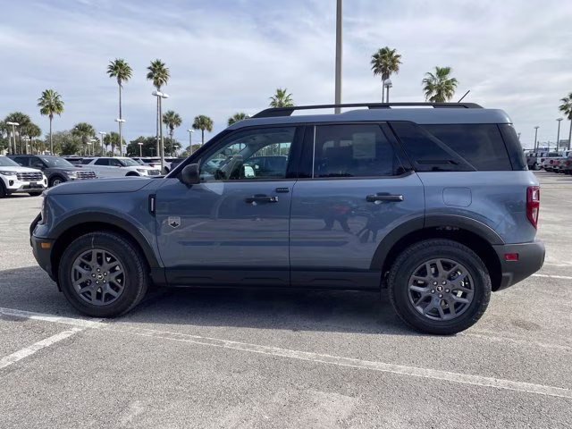 2025 Azure Gray Metallic Tri-Coat Ford Bronco Sport Big Bend 4X4 SUV