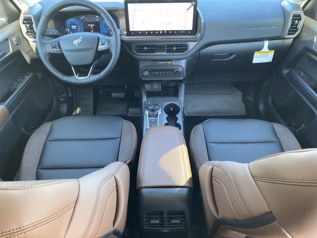 2025 Azure Gray Metallic Tri-Coat Ford Bronco Sport Outer Banks 4X4 SUV