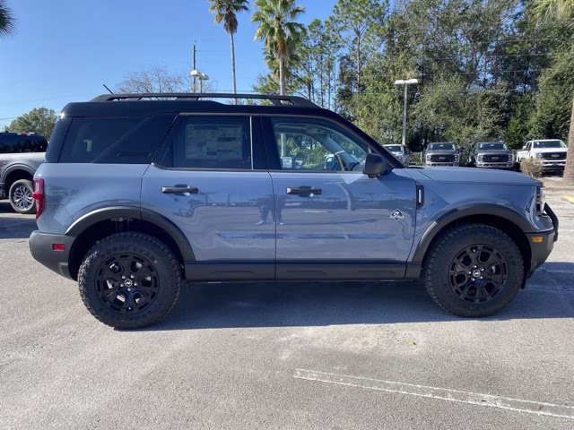 2025 Azure Gray Metallic Tri-Coat Ford Bronco Sport Outer Banks 4X4 SUV