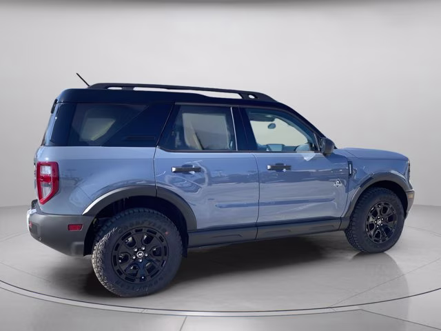 2025 Azure Gray Metallic Tri-Coat Ford Bronco Sport Outer Banks 4X4 SUV