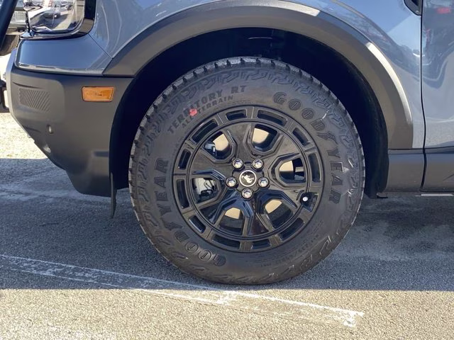 2025 Azure Gray Metallic Tri-Coat Ford Bronco Sport Outer Banks 4X4 SUV