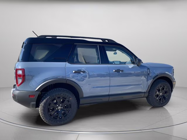 2025 Azure Gray Metallic Tri-Coat Ford Bronco Sport Outer Banks 4X4 SUV