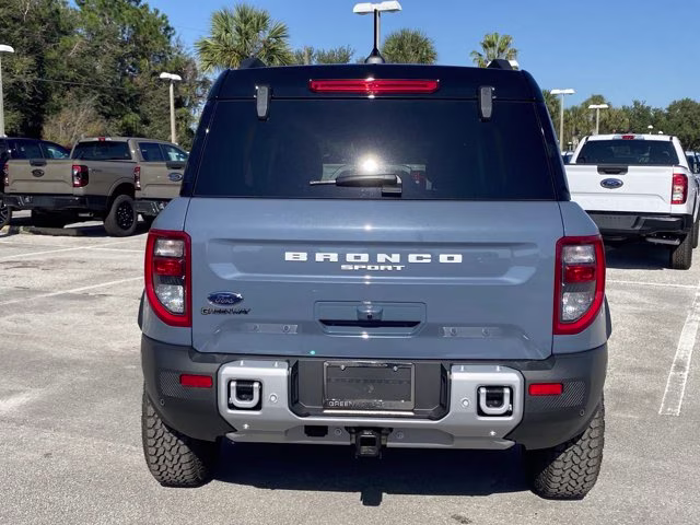 2025 Azure Gray Metallic Tri-Coat Ford Bronco Sport Outer Banks 4X4 SUV