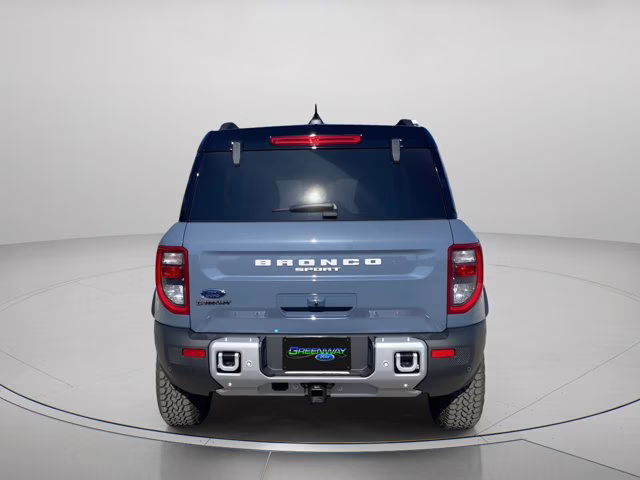 2025 Azure Gray Metallic Tri-Coat Ford Bronco Sport Outer Banks 4X4 SUV