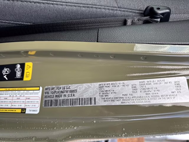 2026 41 Jeep Wrangler Willys 4X4 Convertible