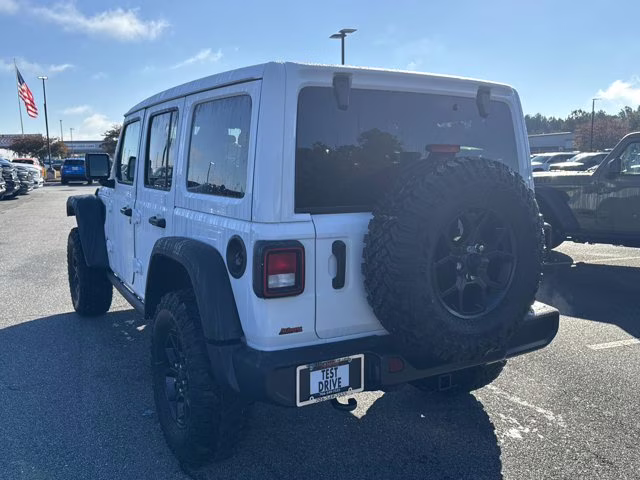 2026 Bright White Clearcoat Jeep Wrangler Willys 4X4 Convertible
