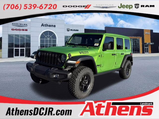 2026 Mojito Clearcoat Jeep Wrangler Willys 4X4 Convertible