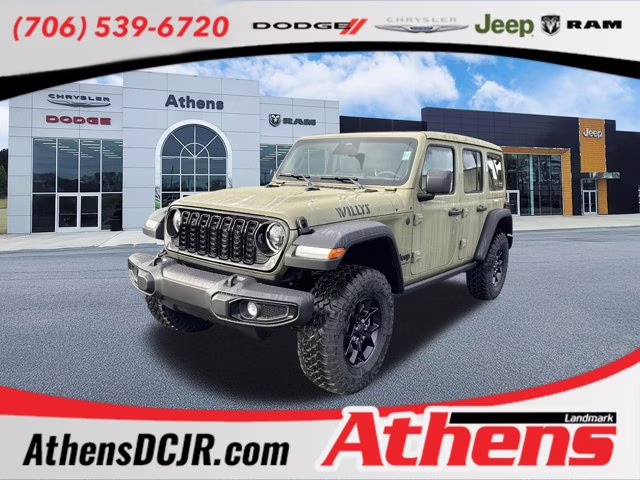 2026 41 Jeep Wrangler Willys 4X4 Convertible