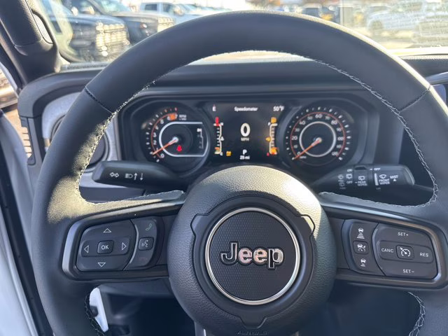 2026 Bright White Clearcoat Jeep Wrangler Willys 4X4 Convertible