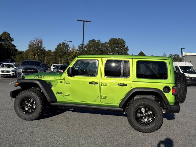 2026 Mojito Clearcoat Jeep Wrangler Willys 4X4 Convertible