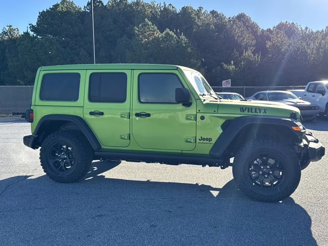 2026 Mojito Clearcoat Jeep Wrangler Willys 4X4 Convertible